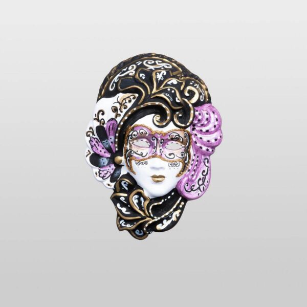 Iris Violet - Extra Small Size - Venetian Mask
