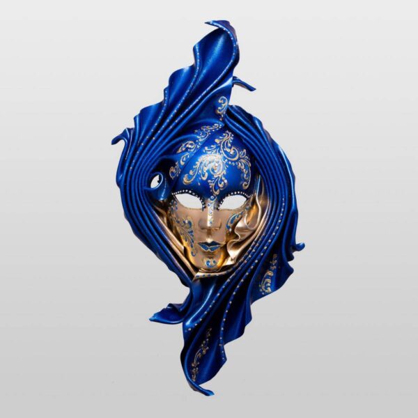 Safi Large Blue - Venetian Mask