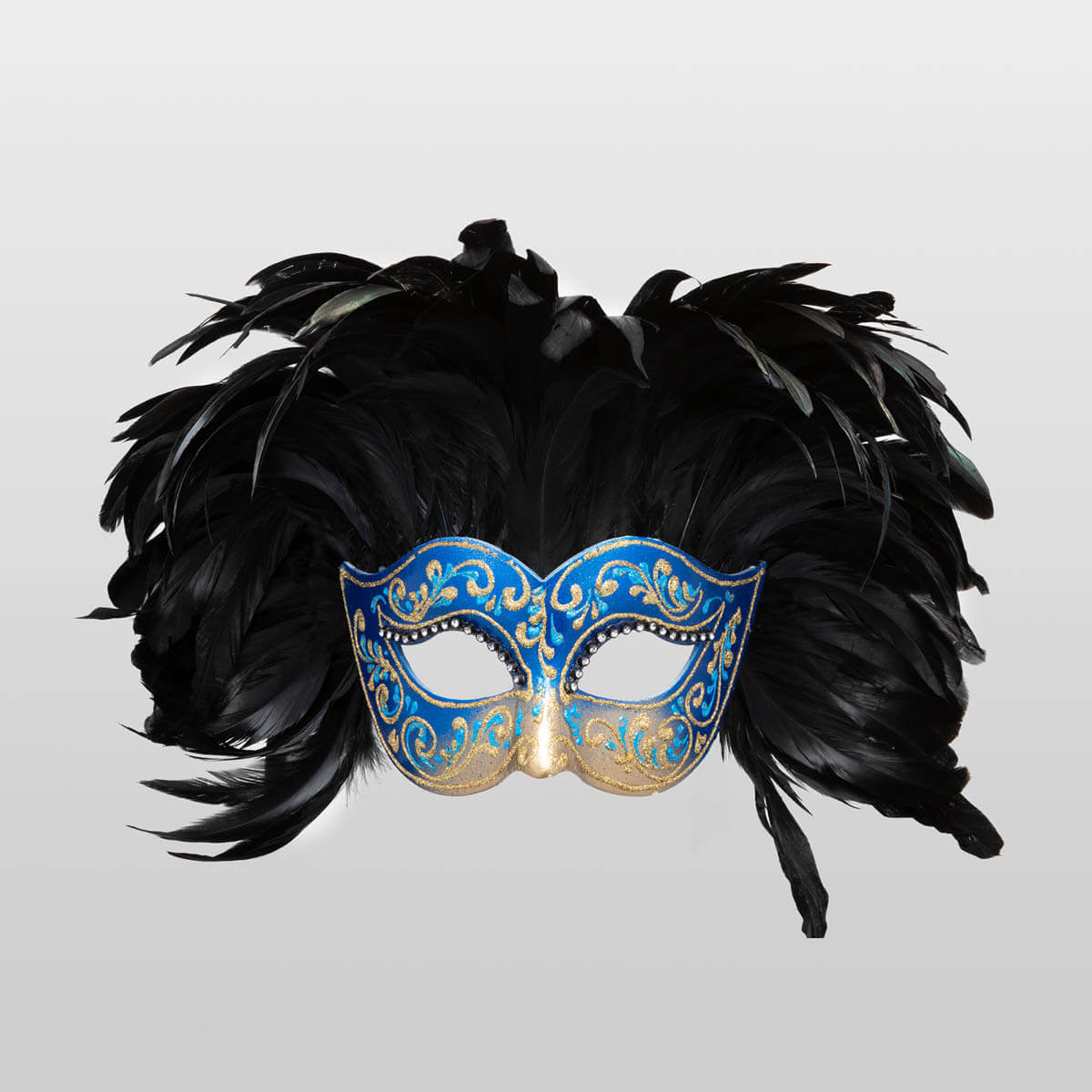 Maschera veneziana da giullare Maschera di carnevale da jolly Maschera  veneziana da giullare create e decorata a mano Non indossabile -  Italia