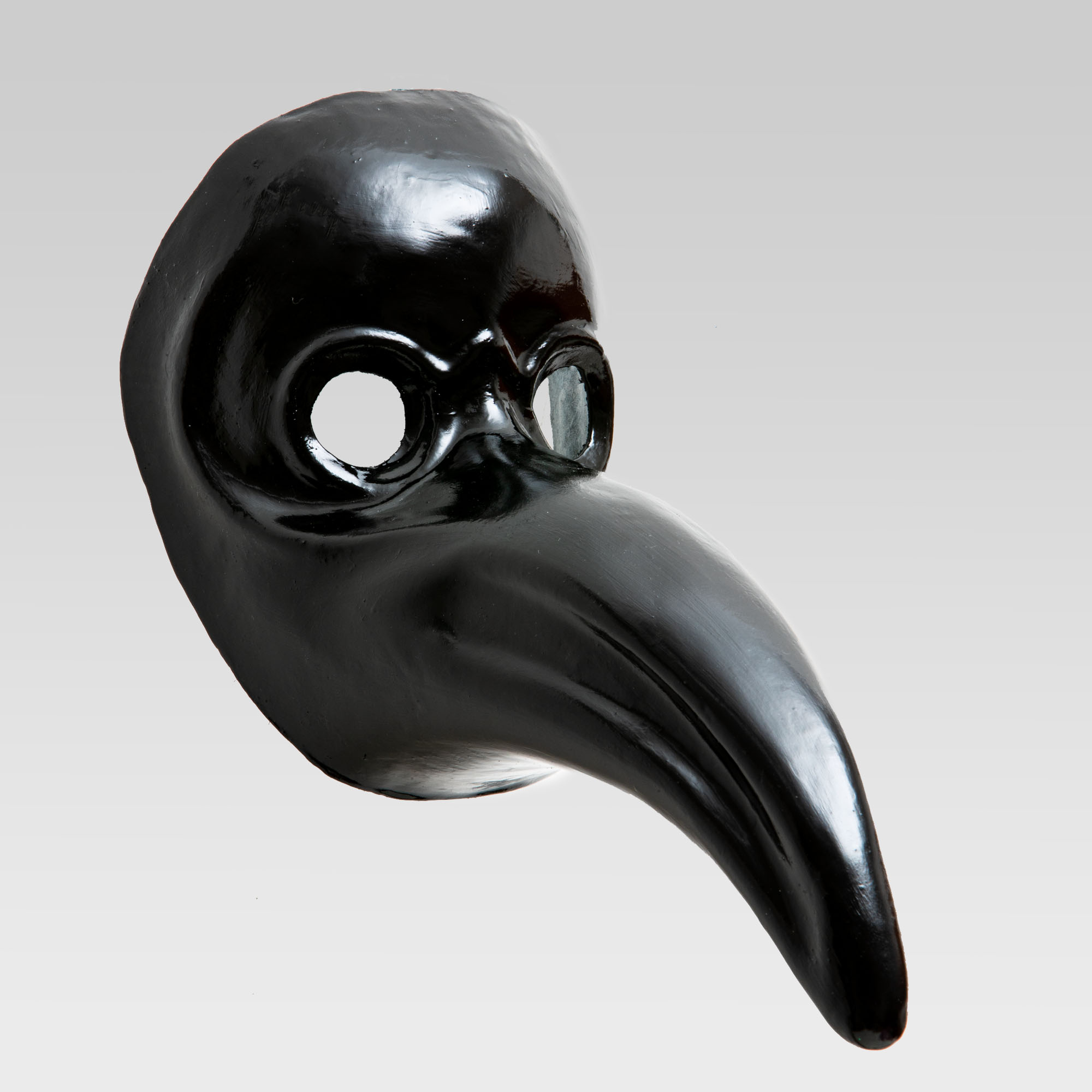 Máscara del Doctor de la Peste Máscara de Cuero Negro Máscara de Pájaro del  Doctor de